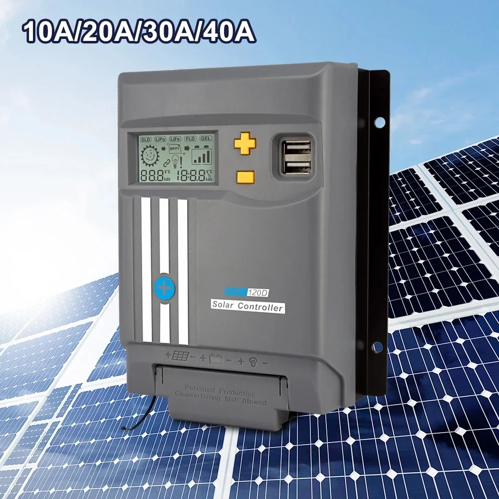 10A-20A-30A-40A-Controller-With-WIFI-LCD-Display-Solar-Charge-Solar ...