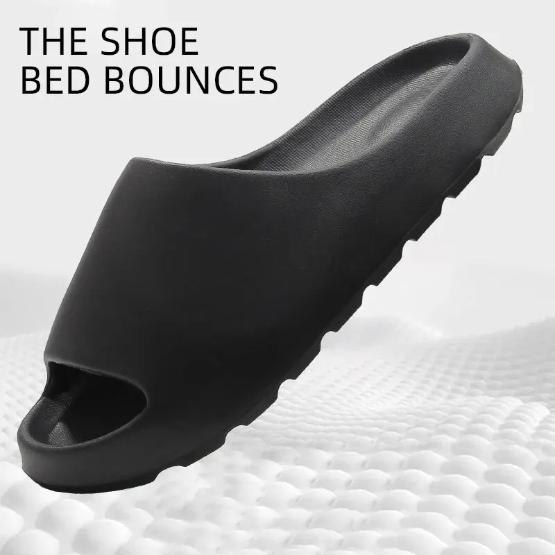 Coconut Slippers Feel like Stepping on Clouds Thick-soled Sandals Non-slip...