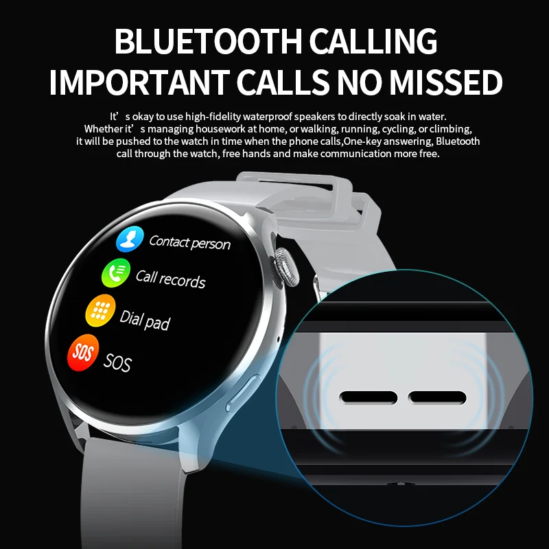 Abmtr HW66 Ʈ ġ AMOLED ũ 1.35 &HD 420*420 IP68   ȭ   Smartwatch pk GTR 3 GTS 2