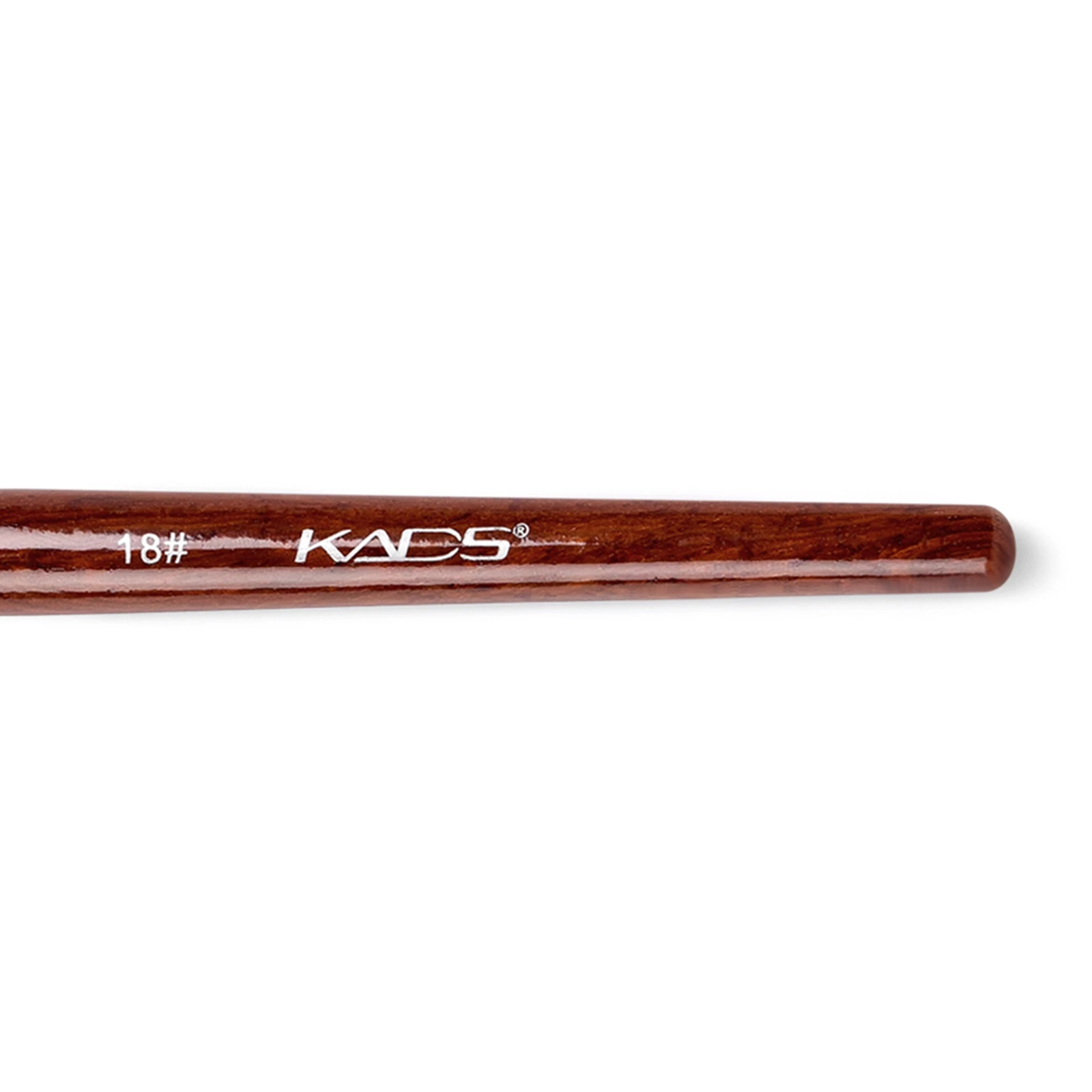 KADS 1Pc Kolinsky Sable Acrylic Nail Art Brush Red Wood Round Shaped Handle Nail Gel Carving Pen Brush DIY Acrylic Powder Design 4