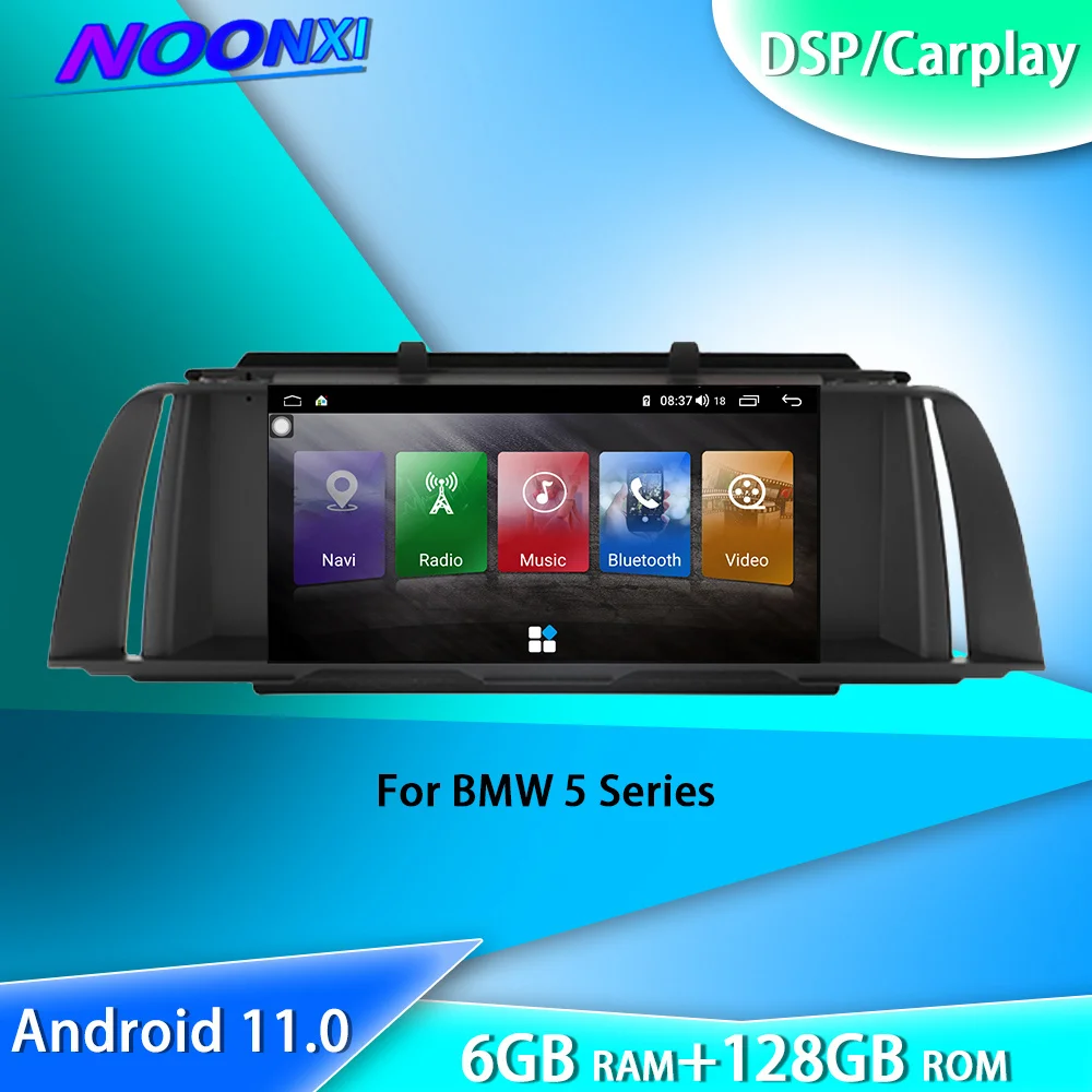 

Автомагнитола для BMW 5 Series F10 F11, мультимедийный плеер на Android, с Bluetooth, с экраном