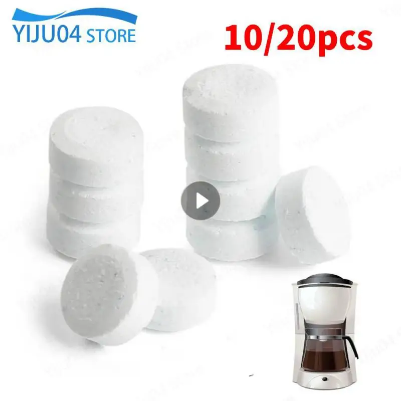 10/20PCS Espresso Coffee Machine Cleaning Tablet Effervescent Tablet