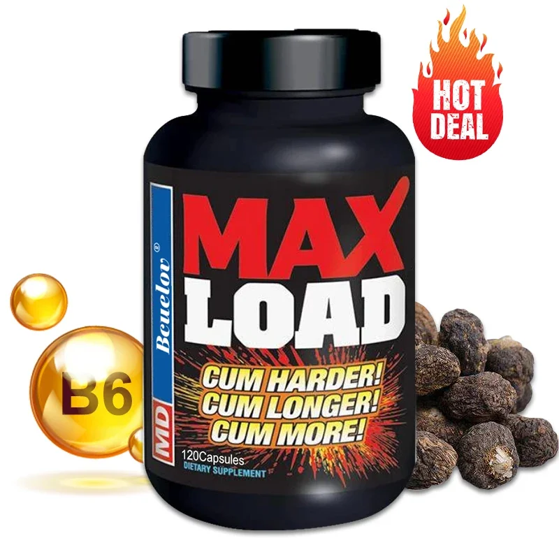 

MAXIMUM LOAD - Improves Male Endurance, Builds Strength and Vitality, Increases Energy and Performance
