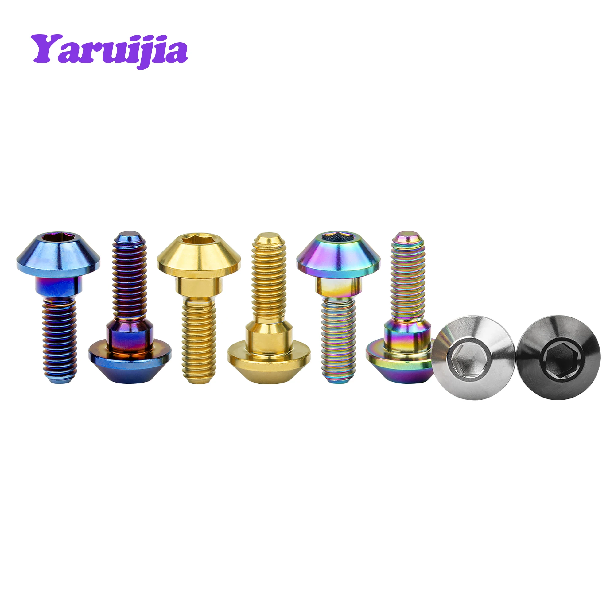 Parafuso de motocicleta para freio a disco Yamaha, M6 x 20mm