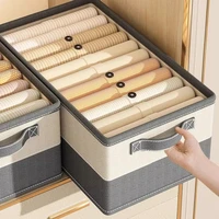 Clothes Organizer Boxes Jeans Pants Sweater Storage Box Cabinets Drawers Divider Storage Basket Wardrobe Underwear Organizer 3