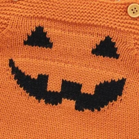 Baby Halloween Clothes Autumn Winter Casual Outwear Newborn Boys Girls Pumpkin Knitted Infant Kids Unisex Onesie Toddler Outfits 4