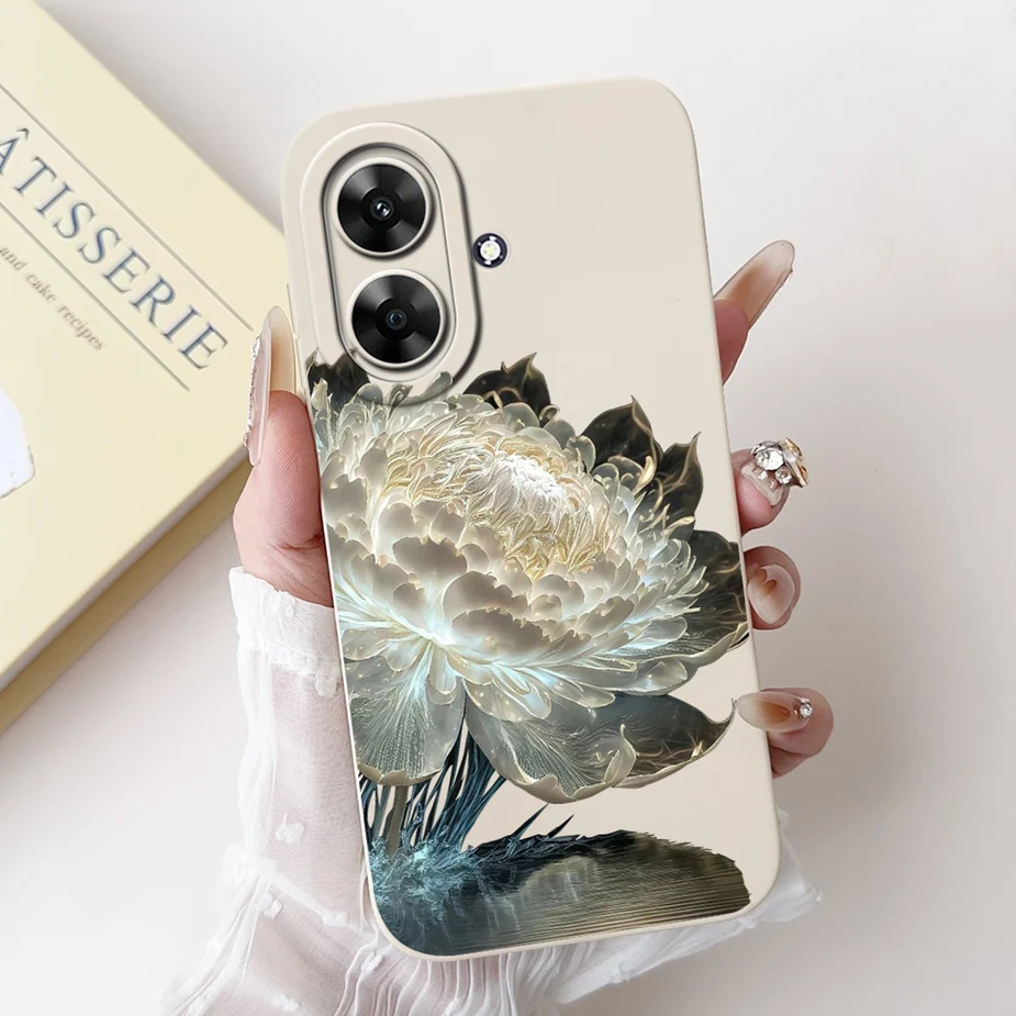 Cute Cat Grid Pattern Soft TPU Phone Case - Stylish Protective Back Cover in Black