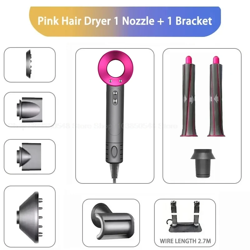 Hair Dryer Personal Hair Care Styling Negative ion Salon Tool Constant Anion Electric Leafless