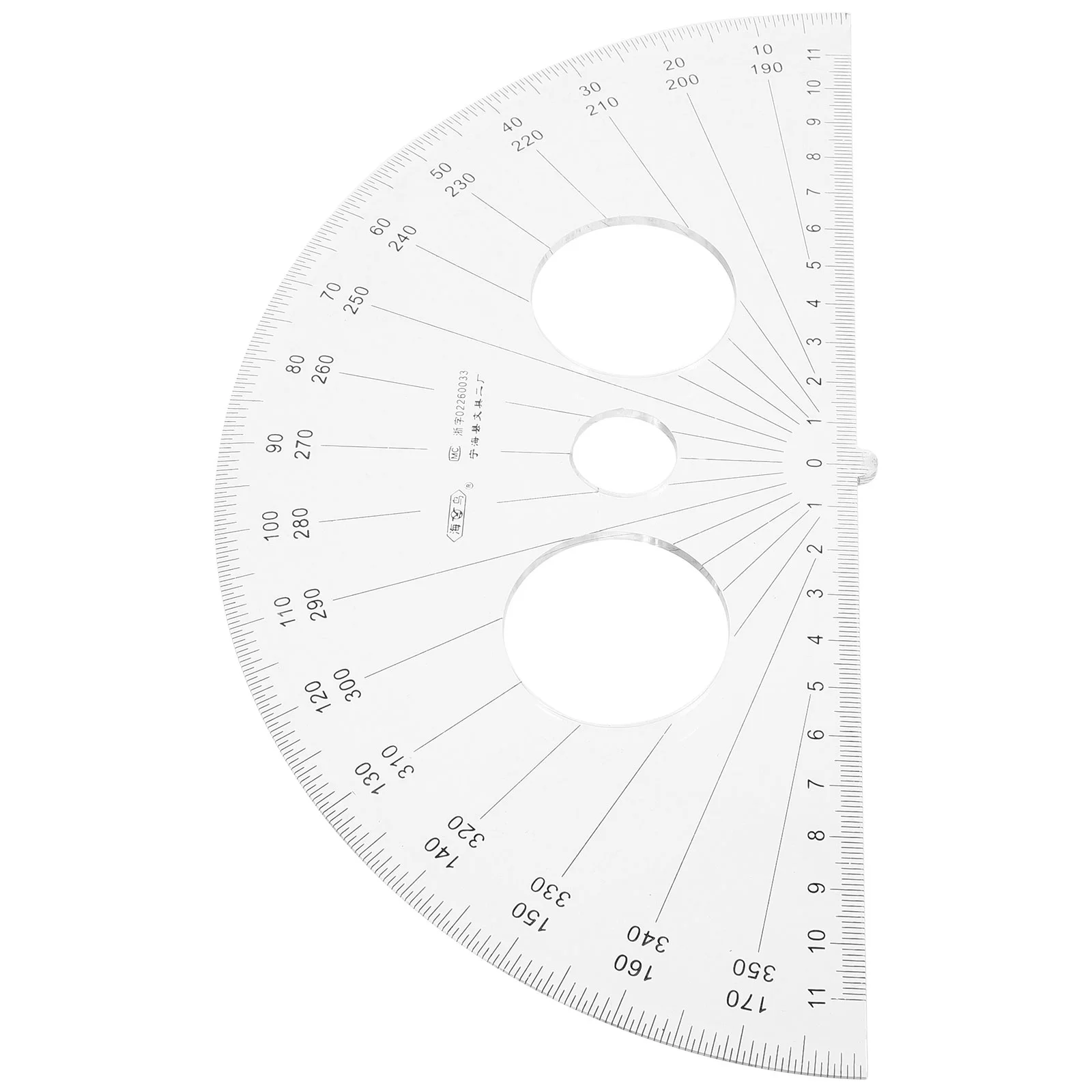 

Measuring Protractor Half Circle Protractor Students Plastic Protractor Convenient Measurement Protractor