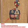 Wall Key Holder Couple Keychain Hanger Cute Cartoon Lion Key Hook Organizer Prevent Loss Keychain Home Decor Gift for Couples 2