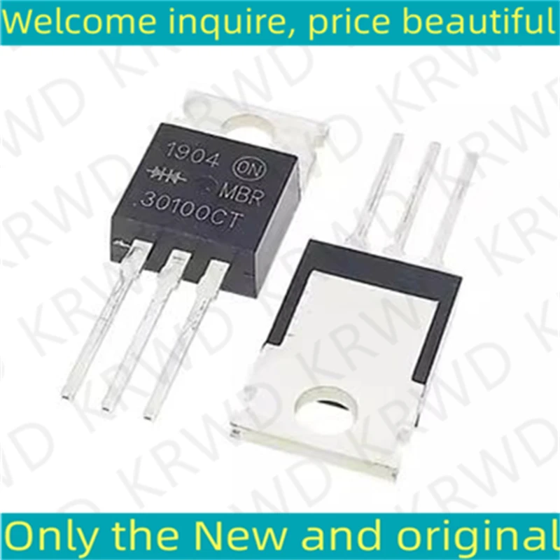 

10 шт. MBR30100CT Новый и оригинальный MBR30100 TO-220 диод Шоттки 30 А 100 в