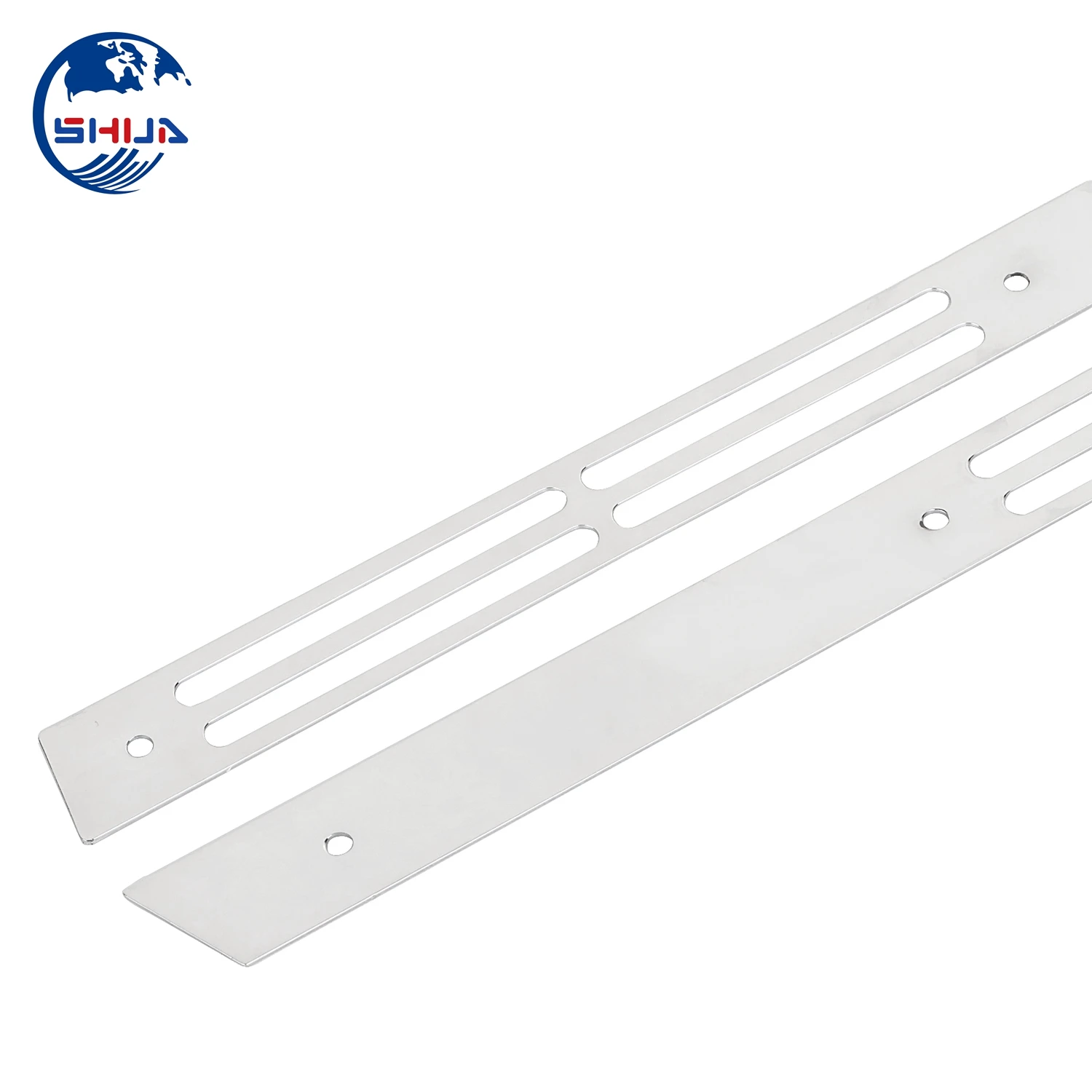 2X Chrome Left & Right Iron Fairing Side Moulding Trim For Honda Goldwing 1500 1988-2000 GL1500SE Aspencade Interstate