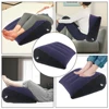 Portable For Travel Office Car Relax Cushion Couple Love Cushion Foot Rest Air Pillow Inflatable Triangle Pillow PVC Flocking 1