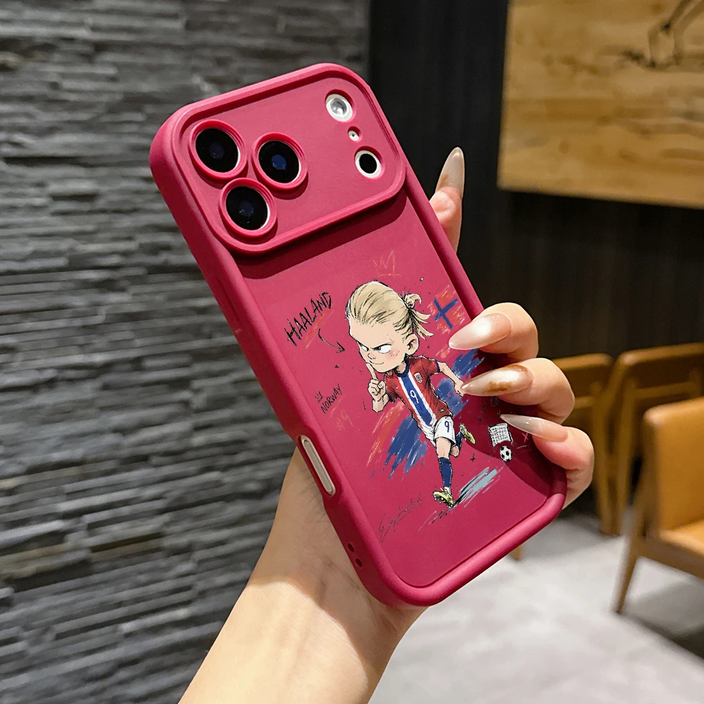 Football Stars Illustrated Phone Case - Premium Cover