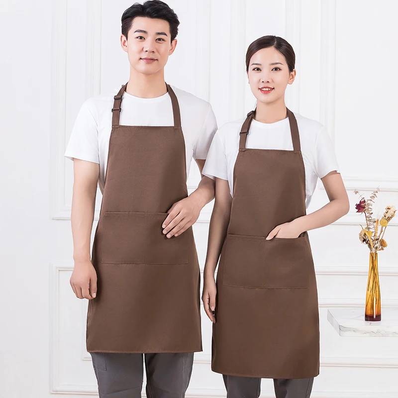 Adjustable Bib Apron with Pockets For Women Men Kitchen Apron cook apron,cooking apron,mens apron