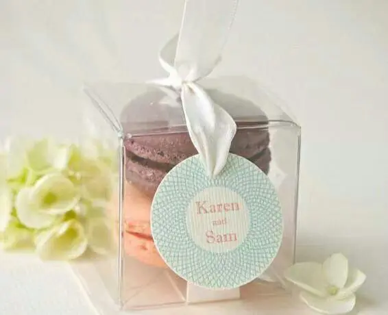 Clear PVC Box Packaging for Candles, Cakes, Cupcakes, Macarons, and Candy, Transparent ... - SKU CPB01632 - UGI Packaging