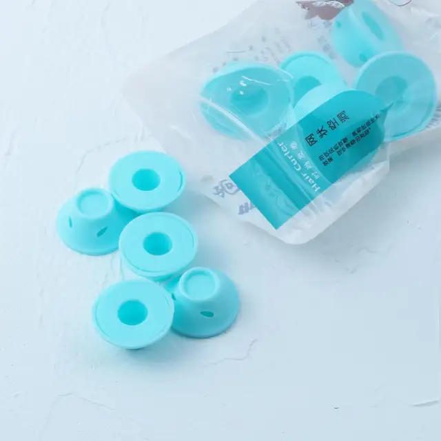 10/20pcs/Set Soft Rubber Silicone Hair Curler Twist Hair Rollers Hair Curler No Heat Hair Styling DIY Tool Makeup Toys for Girls 2