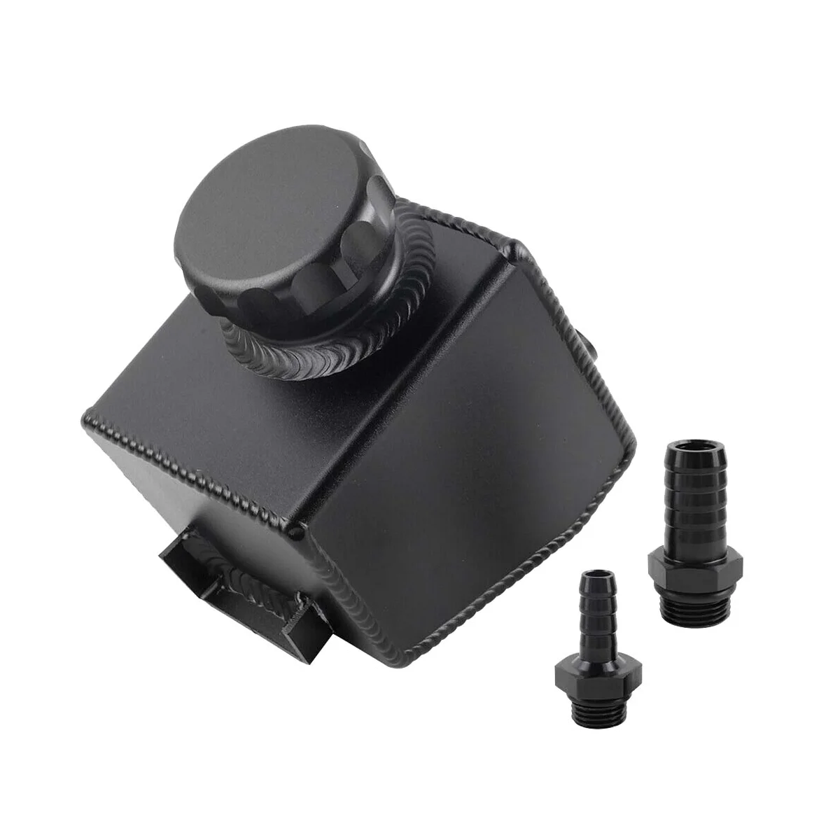 

Aluminum Power Steering Pump Fluid Reservoir Tank Polished for V6 V8 VT VX VU VY VZ VE LS1 LS2