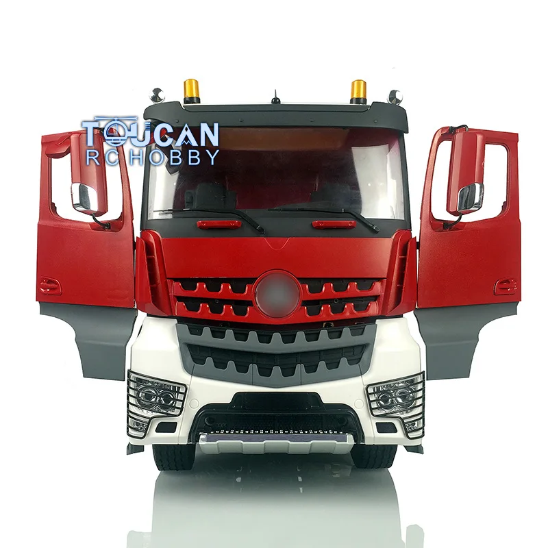 TOUCAN RC Painted 6*4 Lowtop 1/14 RC Tractor Truck Remote Control Car Construction Vehicle 35T Motor Toy For Adults THZH1030 4