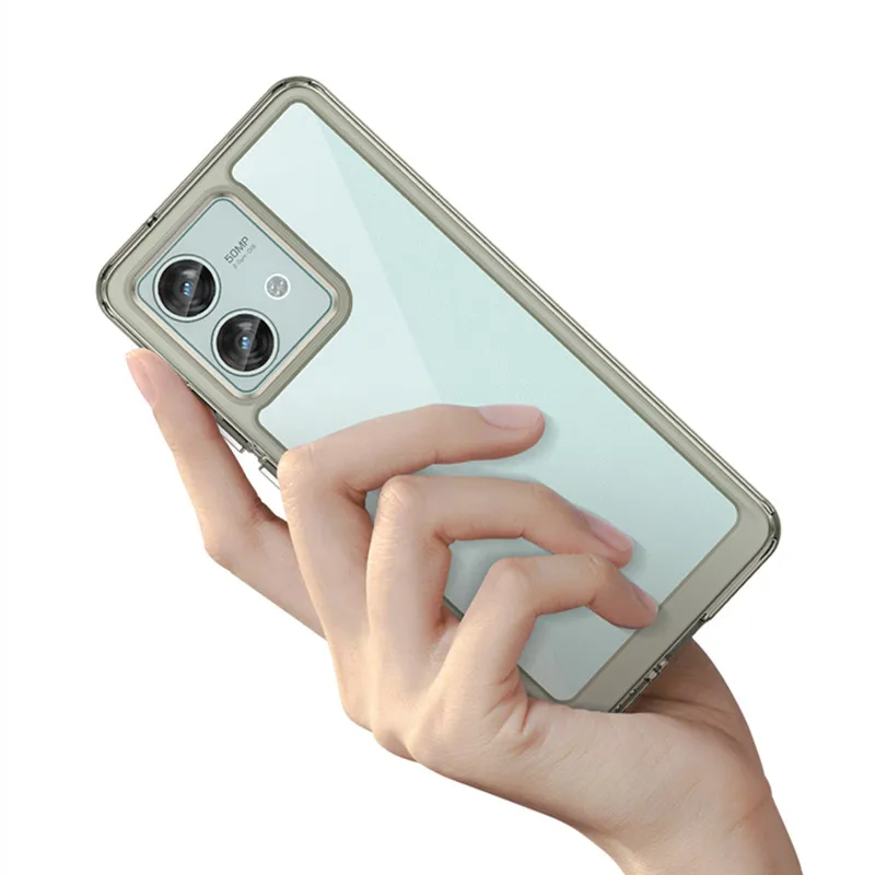 Custodia Trasparente Colorata Per Motorola Edge 40 Neo Custodia Protettiva In Silicone Per Moto Edge 40 Neo Cover Per Moto Edge 40 Neo