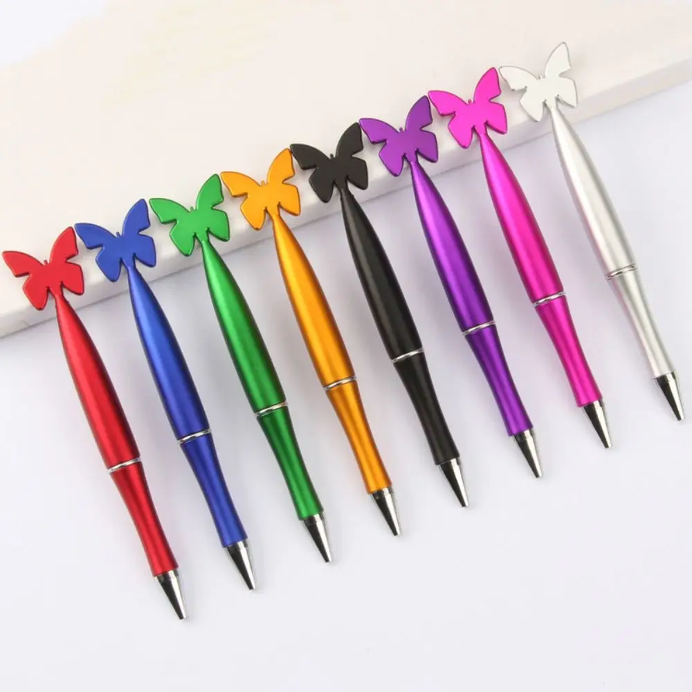

Creative Ballpoint Pen New Stationery Supplies Cute Gel Ink Rollerball Pens Smooth Office Butterfly Shaped Pen Christmas Gift