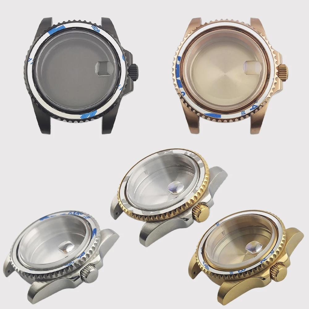 

Watch Case 40.5mm Case NH35 Case Stainless Steel Waterproof Sapphire Glass Case Watch Parts Suitable for NH35/NH36 Movement