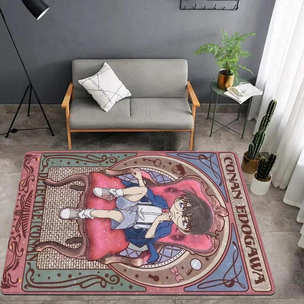 Detective Conan Door Mat Nordic Style Home Doormat Bathroom-Toilet Mats Bedroom Bedside Mats