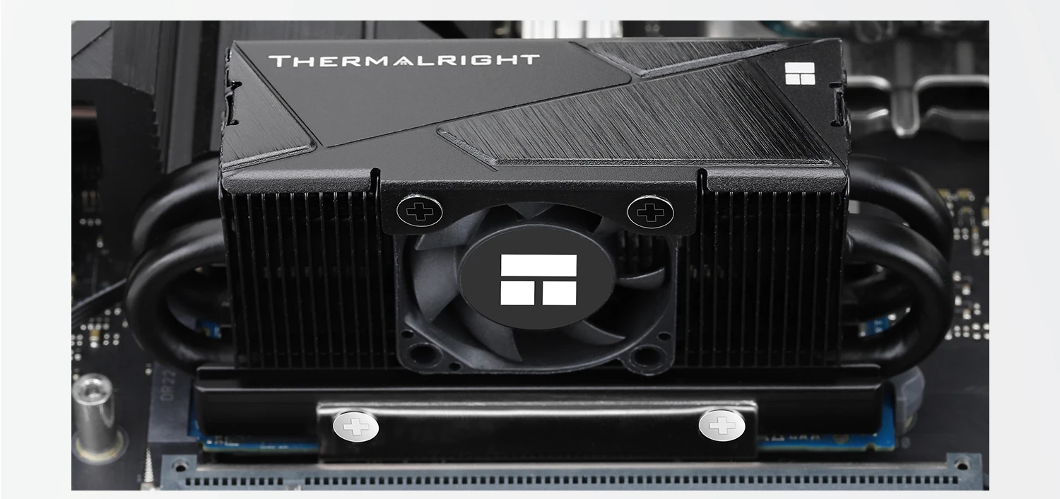 HR-10 2280 M.2 Solid State Drive AGHP 4 Heat Pipe Heat Sink Radiator M.2 SSD Coo