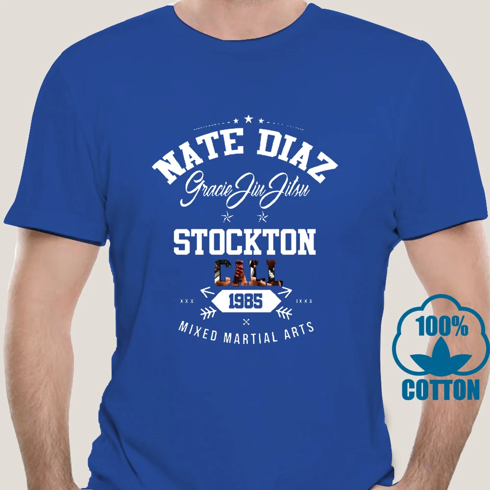 Модная мужская футболка 0518X e1unionate Nate Diaz Conor Mc Gregor Nick S-3Xl Black с коротким рукавом
