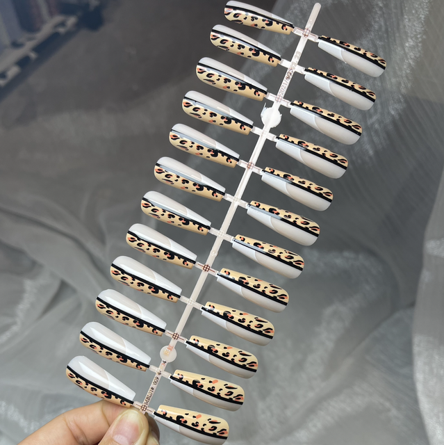 Matte Super Long Coffin False Nail Artificial Fingernails Fake Nails Nail Beauty Finger Manicure Free Shipping Items