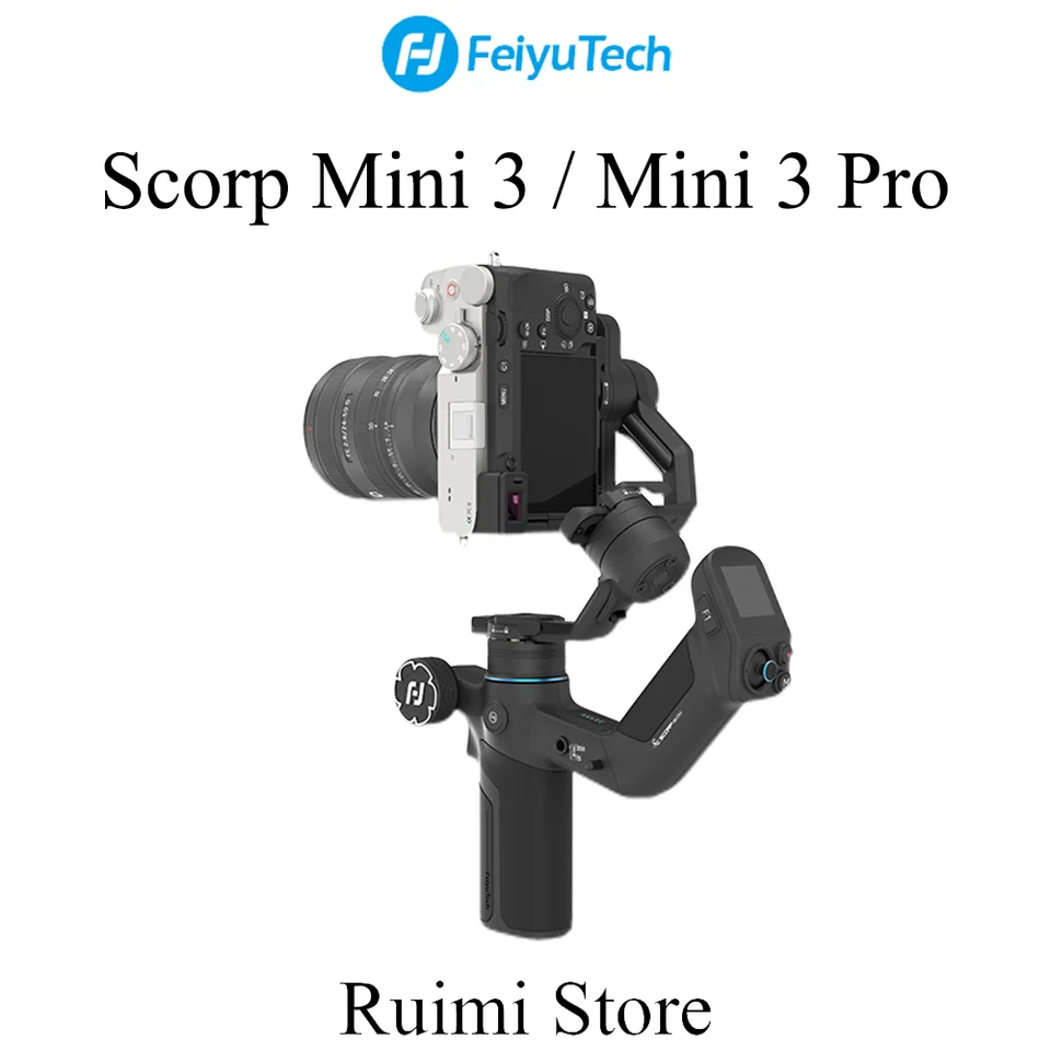 FeiyuTech Scorp Mini 3 Mini 3 Pro スマートフォン カメラ 3 軸 