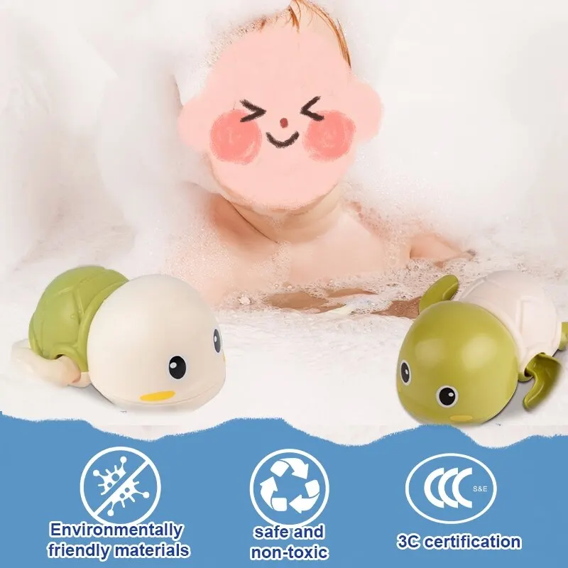 Water Bath Toys for Toddlers 1-3, Silicone Cute Animals Shape Toddler Bath  Toys Age 3 4 5, 6Pcs Safe and Clean Bath Fun Simple Toys