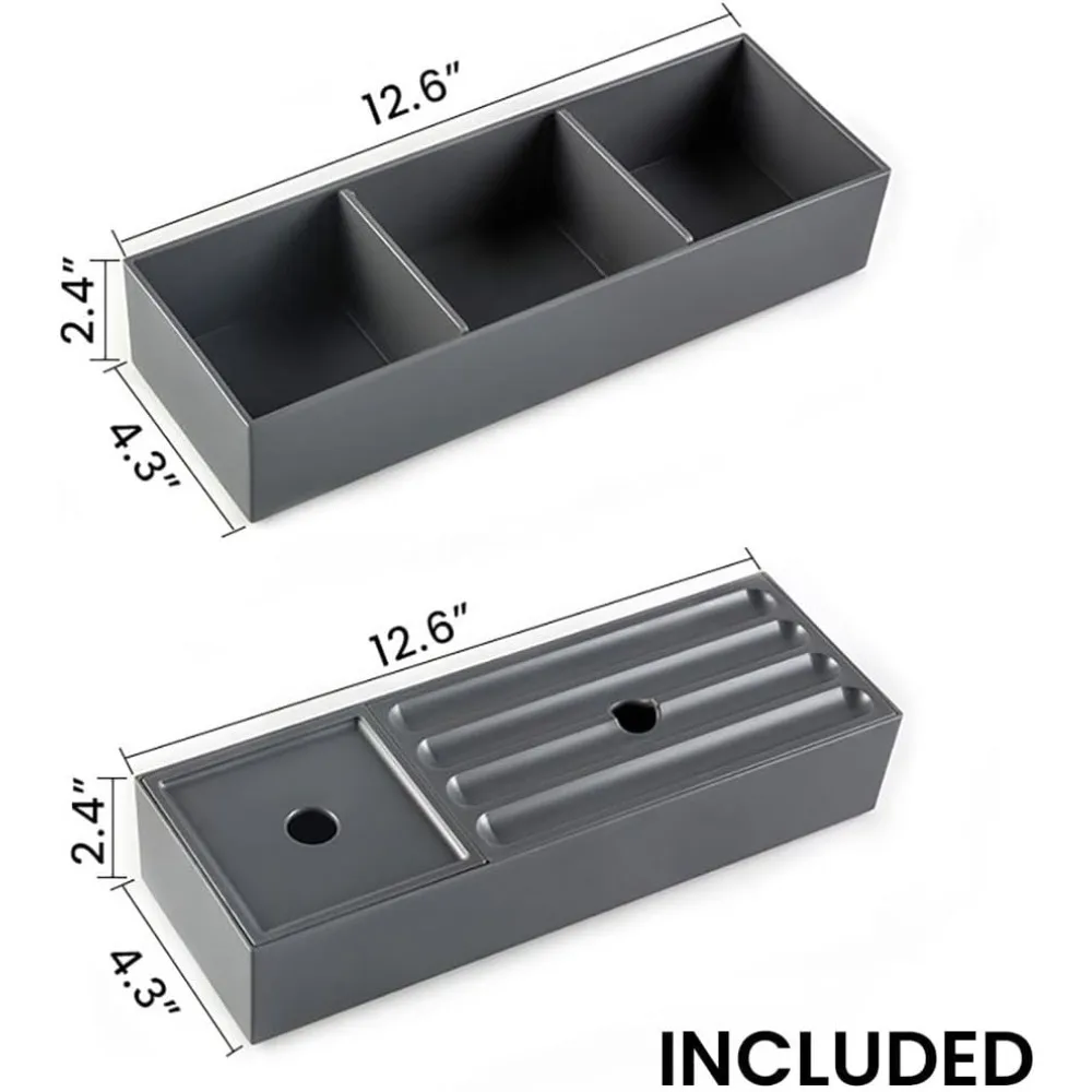24" Bathroom Vanity with Sink,Modern Floating Vanity with Push Open Soft Close Drawer,Large Storage for Small Space,Natural Oak 2