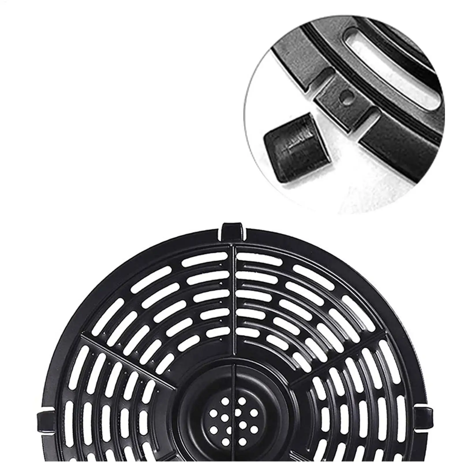 Premium Air Fryer Non-Scratch Pan Mat & Protective Bumper Set