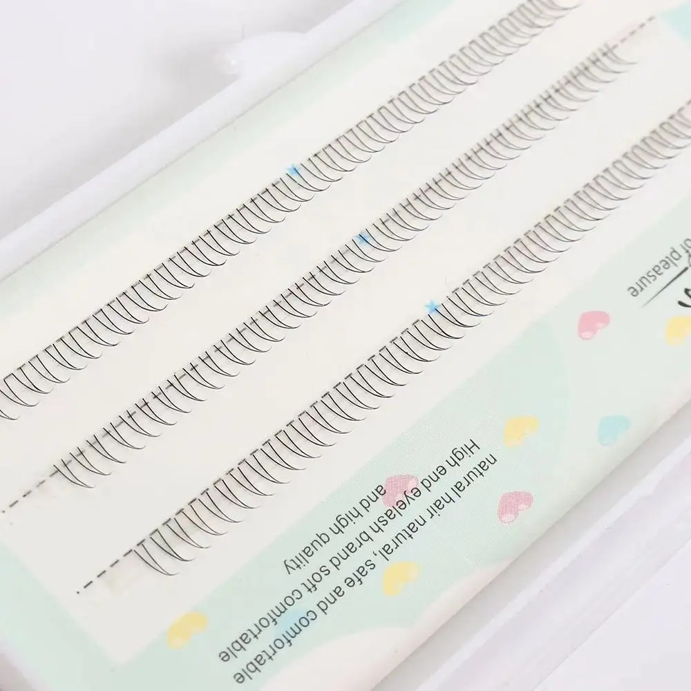 

1 Box 5/6/7mm Lower False Lashes V-Shape Natural Individual Lashes Transparent Stems Grafting Fake Lashes Eye Makup Tool