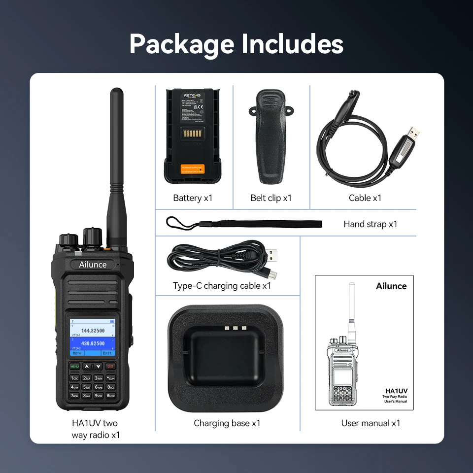 Microfono Altoparlante Ailunce H103ML - IP55 Impermeabile, Compatibile Con Walkie Talkie HD1 E Retevis - Foto 4