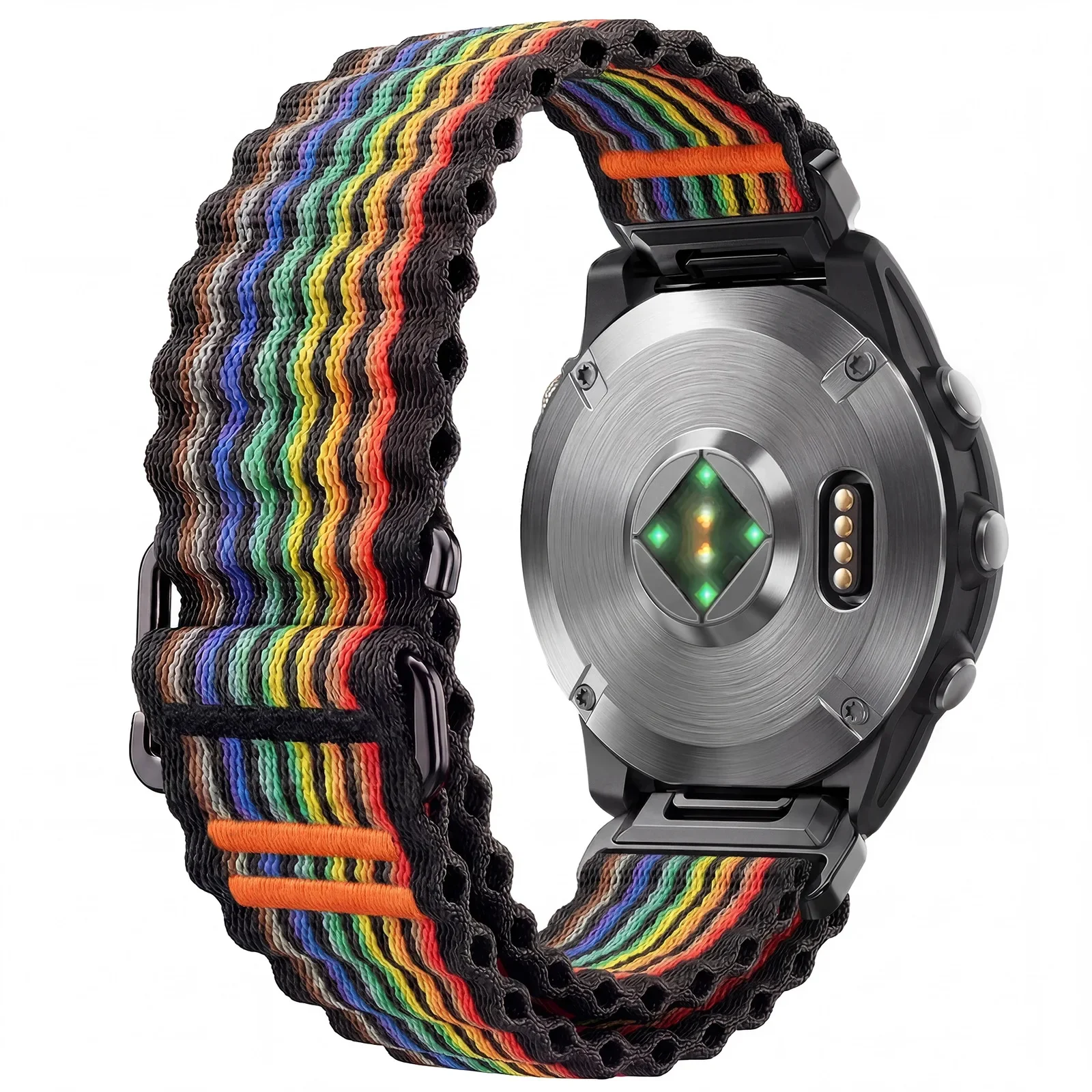 Quick Fit Nylon Braided Strap - Adjustable Wristband