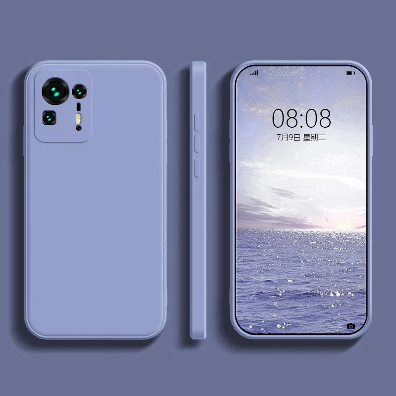 Ultra-Soft Liquid Silicone Phone Case with Camera Protection - Cute Design