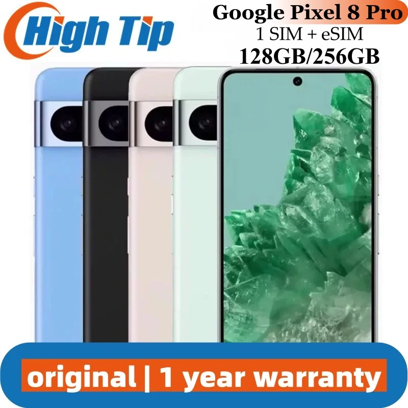 Google Pixel 8 Pro 128G ROM 5G 8pro Unlocked Mobile Phone 6.7