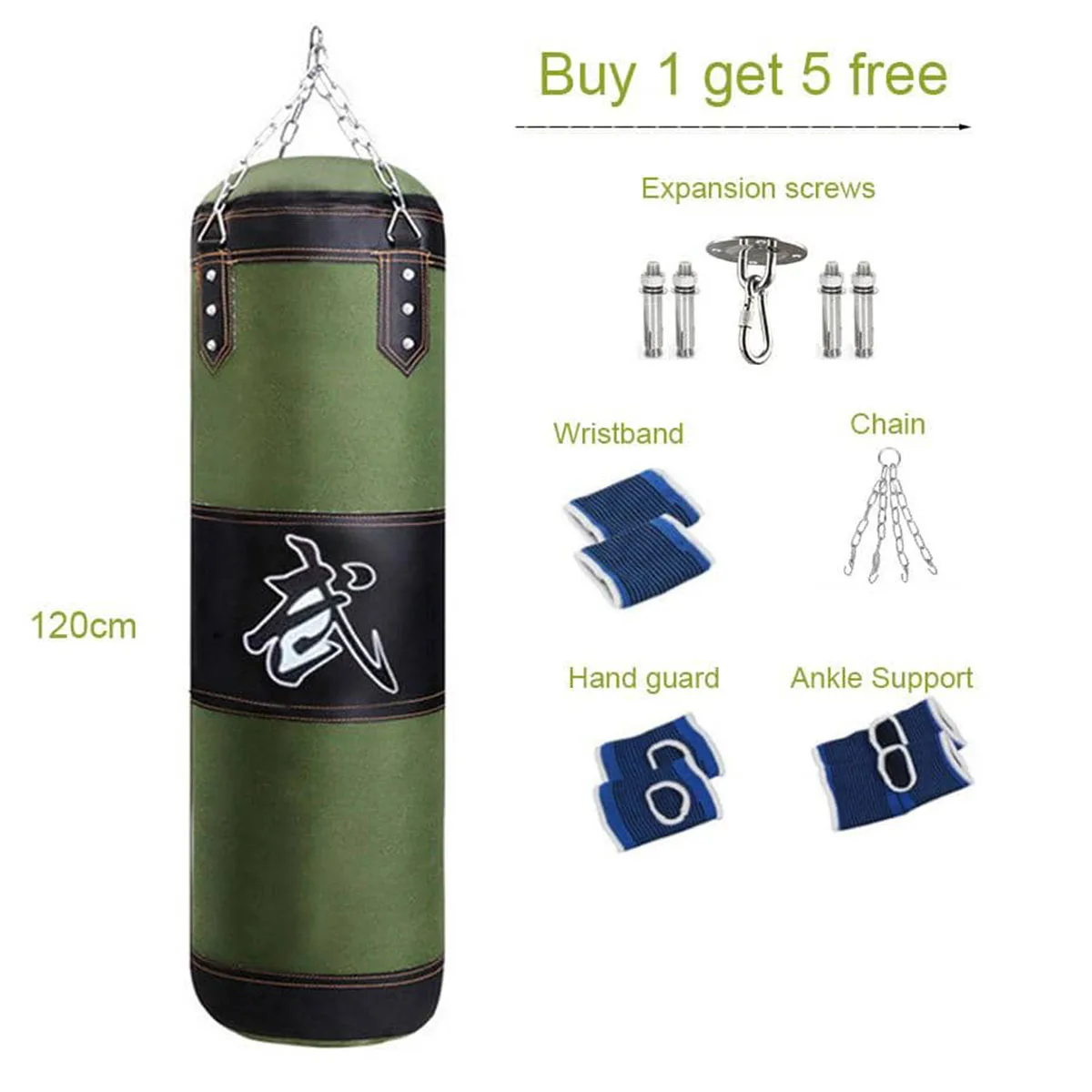 Boxing Gloves Punching Bag Unfilled Buy Xn8 Hanging 4FT 5FT