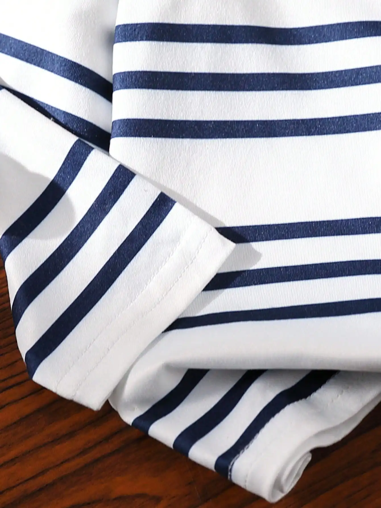 A Classic, Casual And Soft Striped Long-Sleeved 3-Piece Set For Spring And Autumn Korean Style Baby Boys