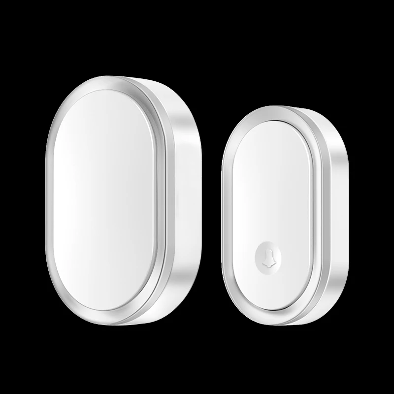 

CACAZI USB or Battery Powered Home Waterproof Wireless Doorbell300M Smart Home Door Bell Chime Kit LED Flash Security Alarm