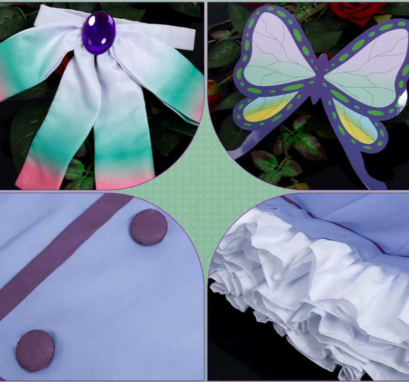 Demon Slayer Shinobu Kochou Kimono Cosplay Costume