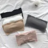 Lace Strapless Bra Women Sexy Tube Top Invisible Push Up Bralette Lady Seamless Underwea Lingerie Summer Chest Wraps Crop Tops 5