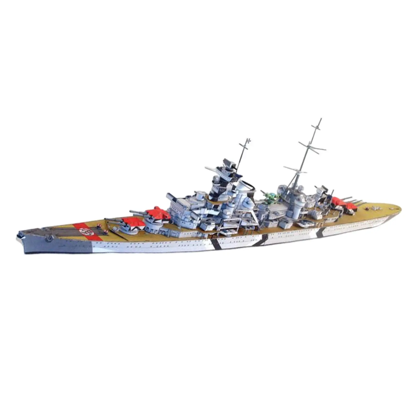 1/400 보트 장난감 장식 종이 공예 파티, 십대용 3D 퍼즐