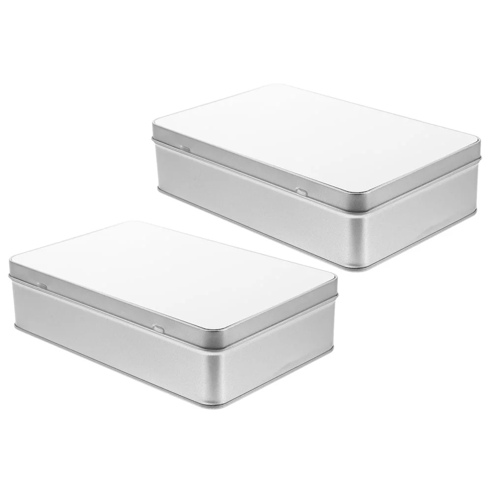 

1 Set of Sublimation Candy Box Blank Gift Box Iron Box DIY Candy Box Cookies Box for Birthday Wedding