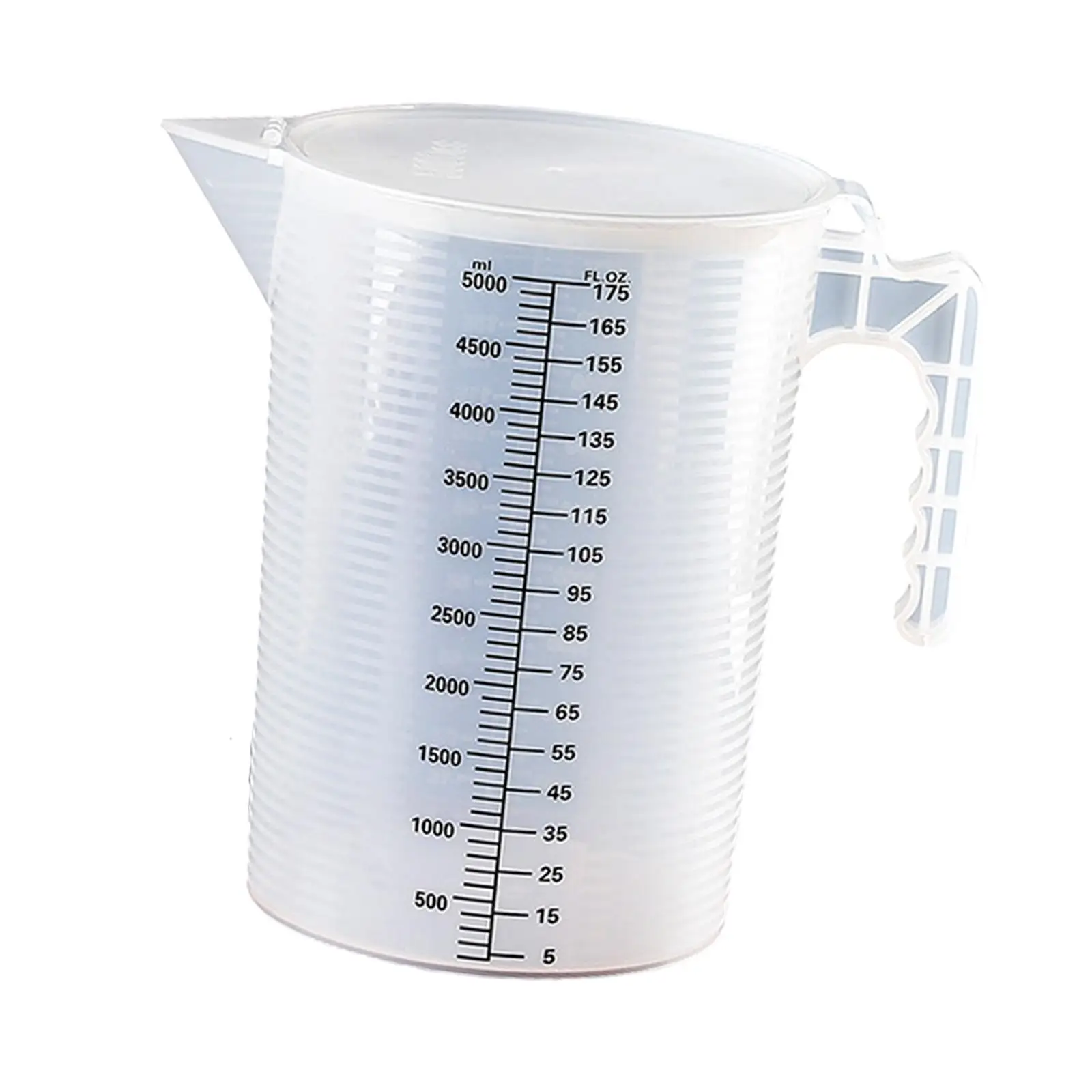 Plastic Pitcher 5000ml Clear Measuring Cup for Milk Cold Beverage Juice plastic juice jug
