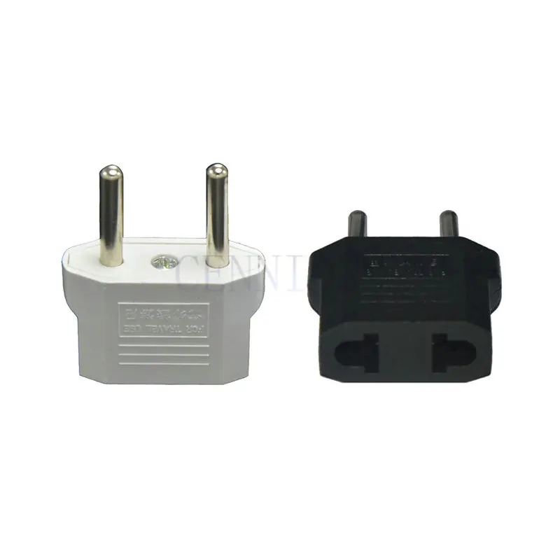 Small CN AU US to EU KR RUS 4.0mm 4.8mm AC Power Plug Adapter Travel Adaptor Convertor for Korea Russia Indonesia European