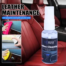 

30ml Car Interior Cleaning Agent Spray Multi-purpose Cleaner Anti-aging Protection Leather Dashboard Retreading Accessories