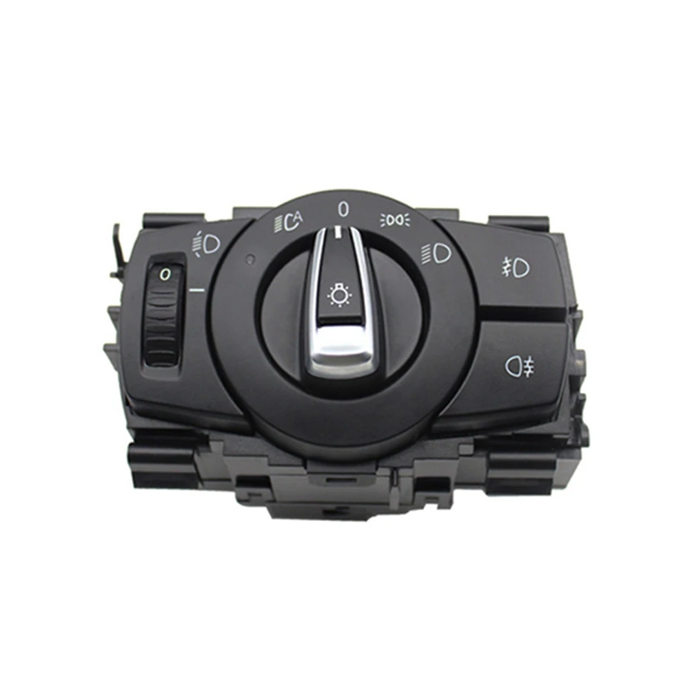 

Car Head Light Switch Headlight Rotary Knob Button Assembly for BMW 1 3 X1 Series E81 E87 E90 E91 E92 E84 61319169406